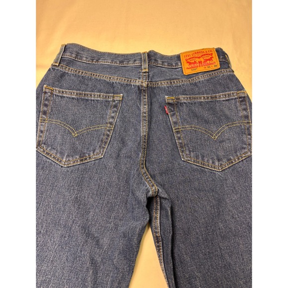 Levi Strauss 550 Jeans Mens 31x36 Blue Relaxed Fit Denim Pants - Picture 8 of 15